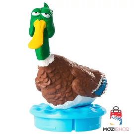 Kacsalábon pohár és Dan bácsi topper, figura