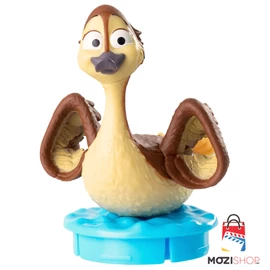 Kacsalábon pohár és Pam topper, figura