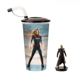 Marvel Kapitány pohár és Talos topper 