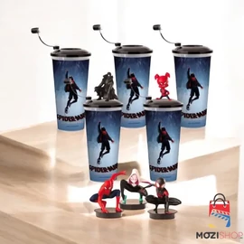 Pókember - Irány a Pókverzum pohár és topper, figura szett