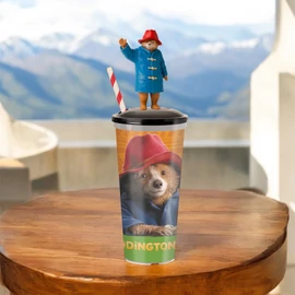 Paddington Peruban pohár és Paddington topper, figura - Üdvözlés