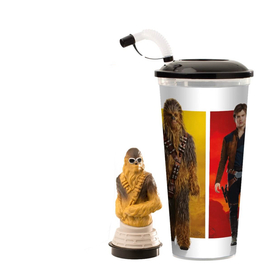 Solo: Egy Star Wars-történet pohár, Chewbacca topper és popcorn tasak