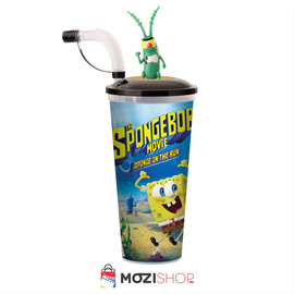 SpongyaBob: Spongya szökésben pohár és Plankton topper