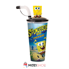 SpongyaBob: Spongya szökésben pohár és SpongyaBob topper