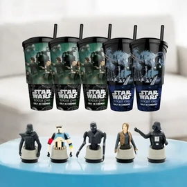 Zsivány Egyes - Egy Star Wars történet pohár és topper, figura szett