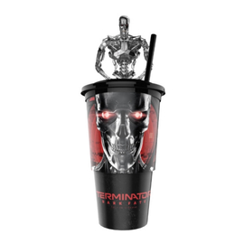 Terminator: Sötét végzet pohár és T-800-as topper