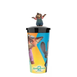Zootropolis 2 pohár és Nibbles Maplestick figura, topper