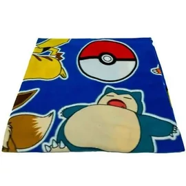 Pokémon coral fleece polár takaró, ágytakaró 130x160 cm - Awesome Team