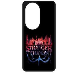 Fekete Stranger Things Huawei telefontok - Logo II.