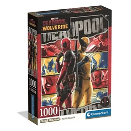 Deadpool &amp;amp; Wolverine puzzle 1000 db-os