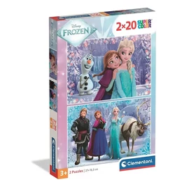 Disney Jégvarázs puzzle 2 x 20 db-os - Team Quest