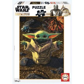Star Wars The Mandalorian puzzle - Baby Yoda - 1000 db-os