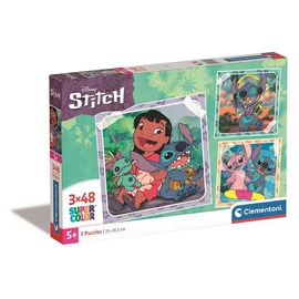 Disney Lilo és Stitch, A csillagkutya puzzle 3x48 db-os - Playing the Guitar