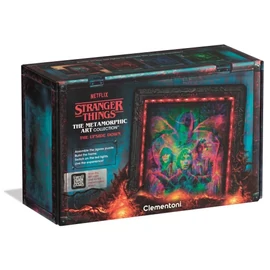 Stranger Things 520 db-os puzzle LED-es keretben - Upside Down