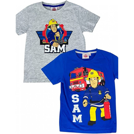 Sam, a tűzoltó gyerek póló 2 darabos szett - 122/128-as méret - 8 éves korig