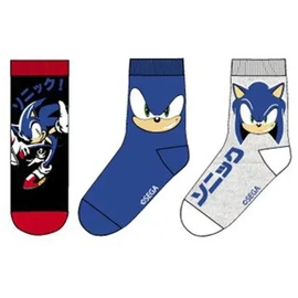 Sonic, a sündisznó gyerek zokni szett - 23/26-os - Sonic