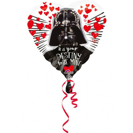 Star Wars fólia lufi - I love Darth Vader (43 cm-es)