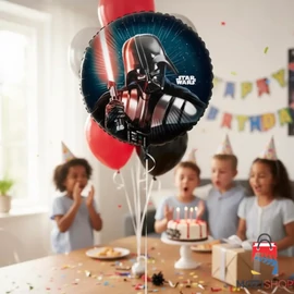 Star Wars fólia lufi - Darth Vader - 46 cm-es