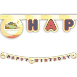 Star Wars The Mandalorian Happy Birthday felirat 2 méter 