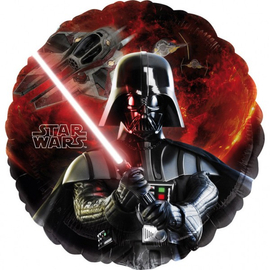 Star Wars fólia lufi - Darth Vader - 43 cm-es