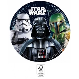 Star Wars papírtányér 20 cm 8 db-os szett - Galaxy
