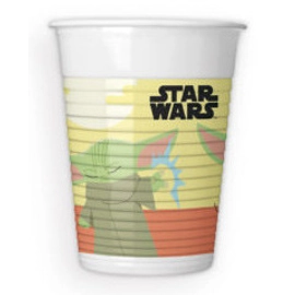 Star Wars The Mandalorian műanyag pohár 8 db-os szett - Baby Yoda