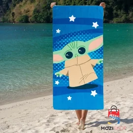 Star Wars The Mandalorian törölköző, fürdőlepedő 70x140 cm - Galactic