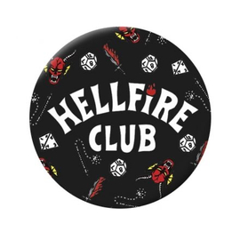 Stranger Things telefon ujjtámasz, Pop Holder - Hellfire Club Black