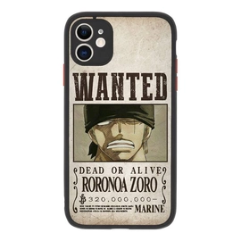 One Piece iPhone telefontok - Wanted Zoro