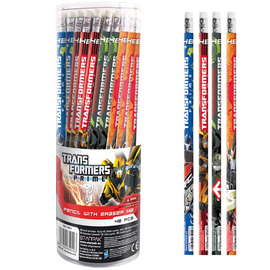 Transformers grafit ceruza radírral - Több változatban