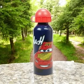 Disney Verdák alumínium kulacs ivókupakkal 520 ml - Speed