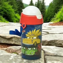 Disney Verdák műanyag szívószálas kulacs akasztóval 500 ml - Lightyear