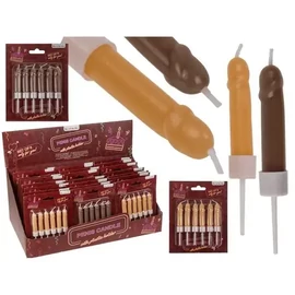 Pénisz formájú gyertya csomag