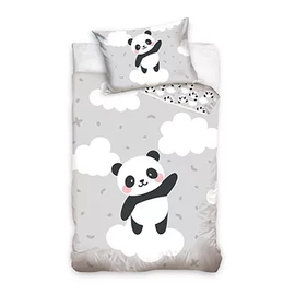 Panda gyerek ágyneműhuzat garnitúra - Cloud
