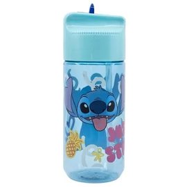 Disney Lilo és Stitch műanyag szívószálas kulacs 430 ml - Palms