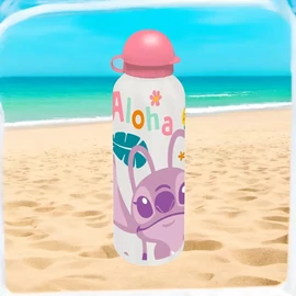 Disney Lilo és Stitch alumínium kulacs ivókupakkal 500 ml - Aloha