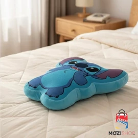 Disney Lilo és Stitch, a csillagkutya velúr formapárna, díszpárna 30 cm - Alien