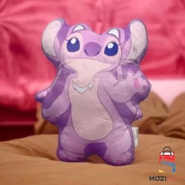 Disney Lilo és Stitch, a csillagkutya formapárna, díszpárna 35x29 cm - Angel