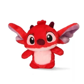 Disney Lilo és Stitch, A csillagkutya 3D plüss figura, táskadísz akasztóval 12 cm - Red