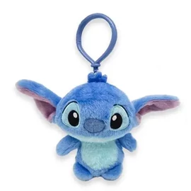 Disney Lilo és Stitch, A csillagkutya 3D plüss figura, táskadísz akasztóval 12 cm - Blue