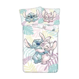 Disney Lilo és Stitch ágyneműhuzat garnitúra 140×200 cm, 70×90 cm - Leaves