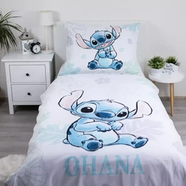 Disney Lilo és Stitch ágyneműhuzat garnitúra 140×200 cm, 70×90 cm - Ohana White 