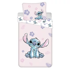 Disney Lilo és Stitch ágyneműhuzat garnitúra 140×200 cm, 70×90 cm - Pink