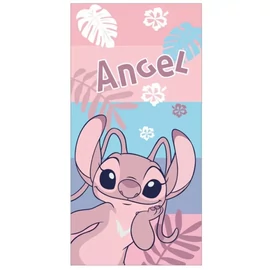 Disney Lilo és Stitch, A csillagkutya törölköző, fürdőlepedő 70x140cm - Full Pink