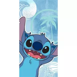 Disney Lilo és Stitch, A csillagkutya törölköző, fürdőlepedő 70x140cm - Wave
