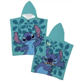 Disney Lilo és Stitch, A csillagkutya strand törölköző poncsó 55x110 cm - Little Mischief