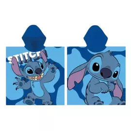 Disney Lilo és Stitch, A csillagkutya strand törölköző poncsó 55x110 cm - Happy