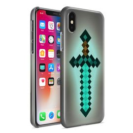 Minecraft iPhone 3D telefontok - Gyémánt kard