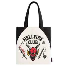 Stranger Things shopping bag, bevásárlótáska 40 cm - Hellfire Club