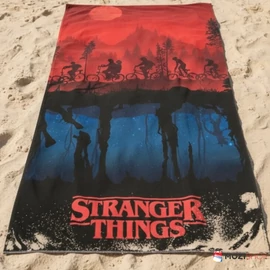 Stranger Things törölköző, fürdőlepedő - The Upside Down